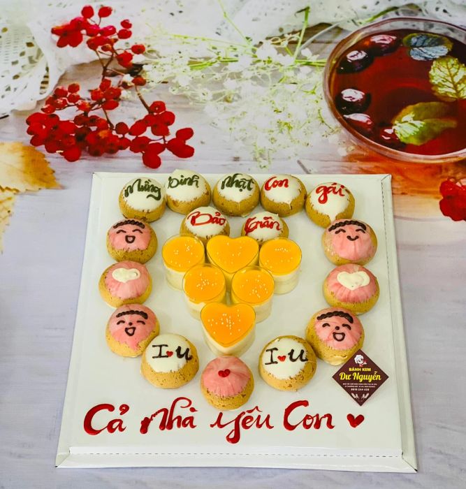 Bộ sưu tập bánh kem theo mùa độc đáo tại Dư Nguyễn Bakery
