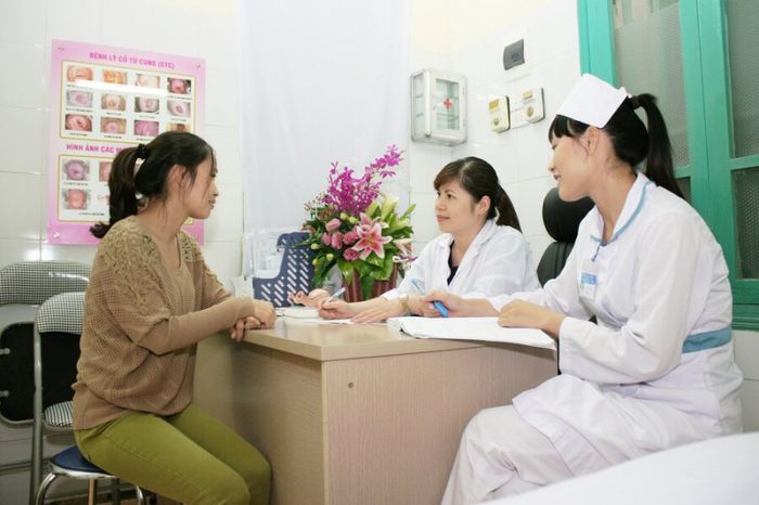 Không gian hiện đại và tiện nghi tại Phòng khám Sản phụ khoa Ý Lan