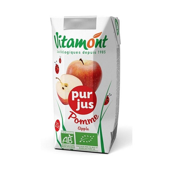 Nước ép táo hữu cơ Vitamont - Hình ảnh 1
