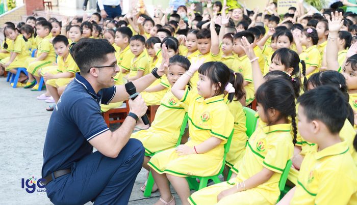 Hình ảnh khu vui chơi ngoài trời tại IGC Bến Tre với thiết kế an toàn và sáng tạo