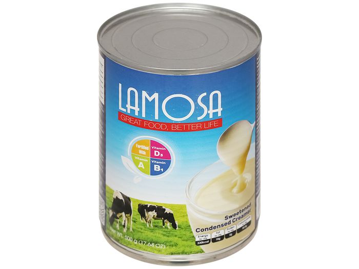 Hình ảnh Kem đặc có đường hiệu LAMOSA 1