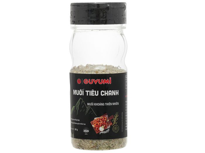 Hình ảnh muối tiêu chanh Guyumi chính hãng