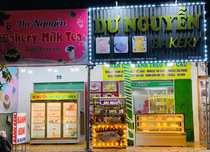 Những tác phẩm bánh kem tinh tế tại Dư Nguyễn Bakery