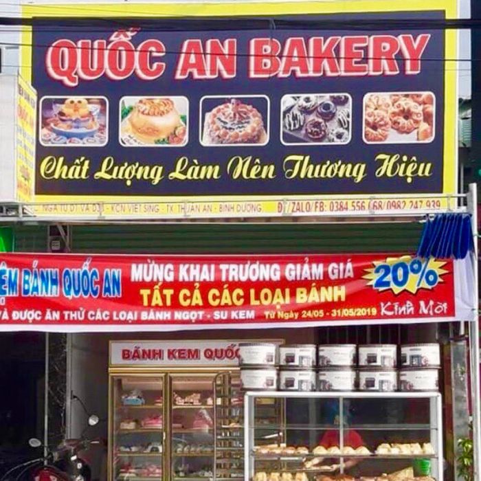 Những tác phẩm bánh nghệ thuật đầy sáng tạo tại Tiệm Bánh Quốc An