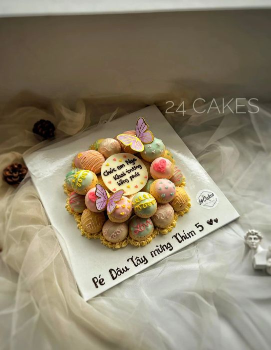 Bộ sưu tập bánh kem theo mùa độc đáo tại 24 Cakes