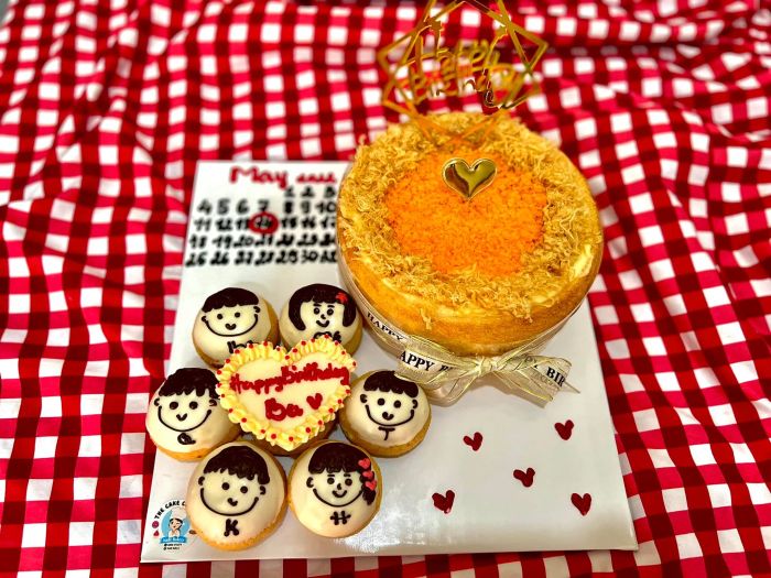 Bộ sưu tập bánh kem nghệ thuật tại Nabi Bakery