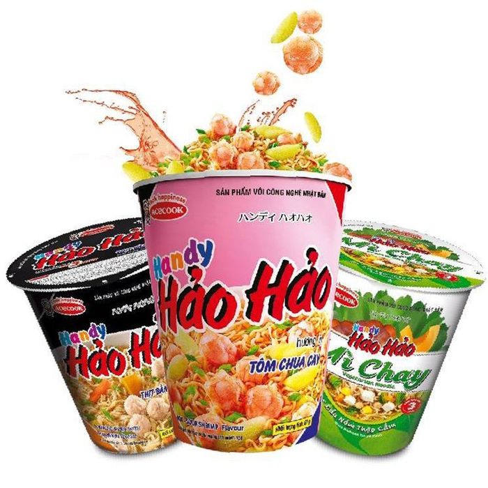 Mì Ly Hảo Hảo Handy hương vị tôm chua cay hình 1