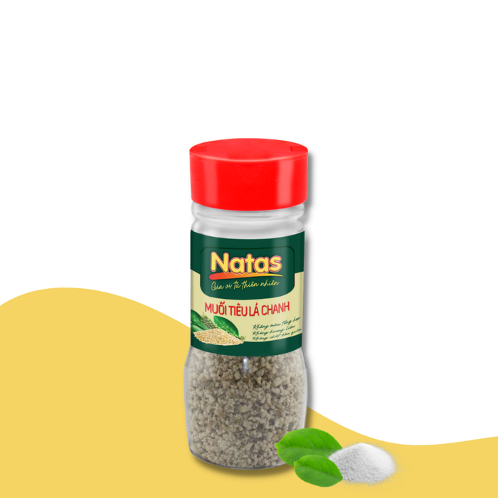 Hình ảnh chi tiết muối tiêu lá chanh Natas - Đạt chuẩn chất lượng Châu Âu