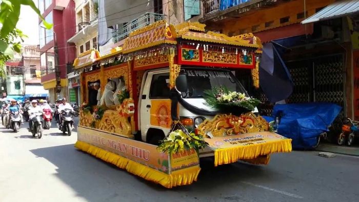 Không gian tổ chức tang lễ trang nghiêm tại Tân Phước Thọ