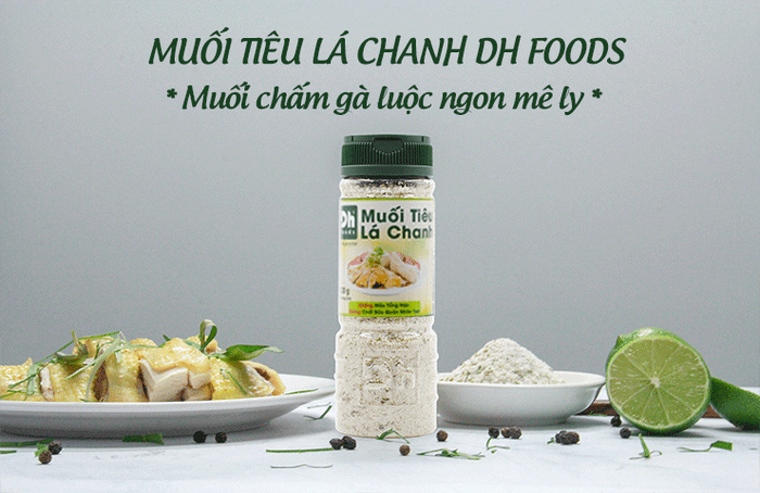Hình ảnh chân thực muối tiêu chanh Dh Foods - phiên bản đặc biệt
