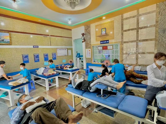 Hệ thống máy móc trị liệu tiên tiến tại Tâm Đô