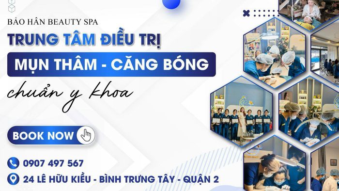 Không gian trị liệu chuyên nghiệp tại Bảo Hân Beauty Spa