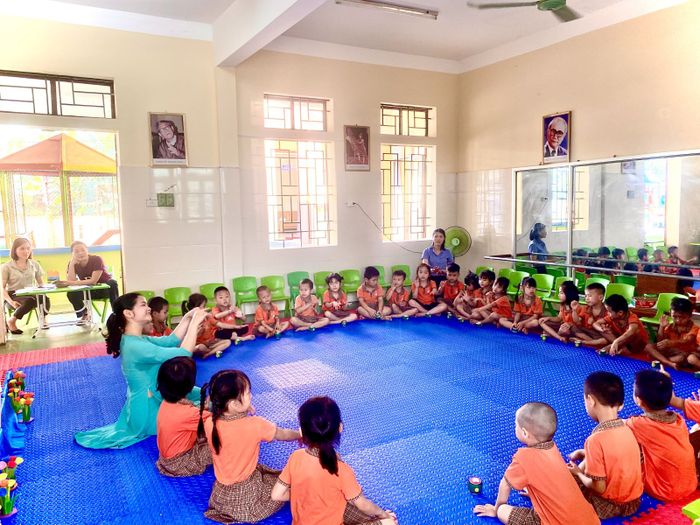 Những khoảnh khắc đáng nhớ của bé tại Trường Mầm non Sơn Trung