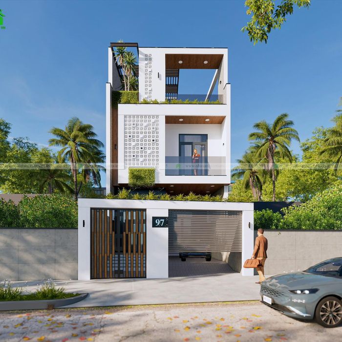 Hình ảnh thi công thực tế của Nhà Xanh Việt Nam