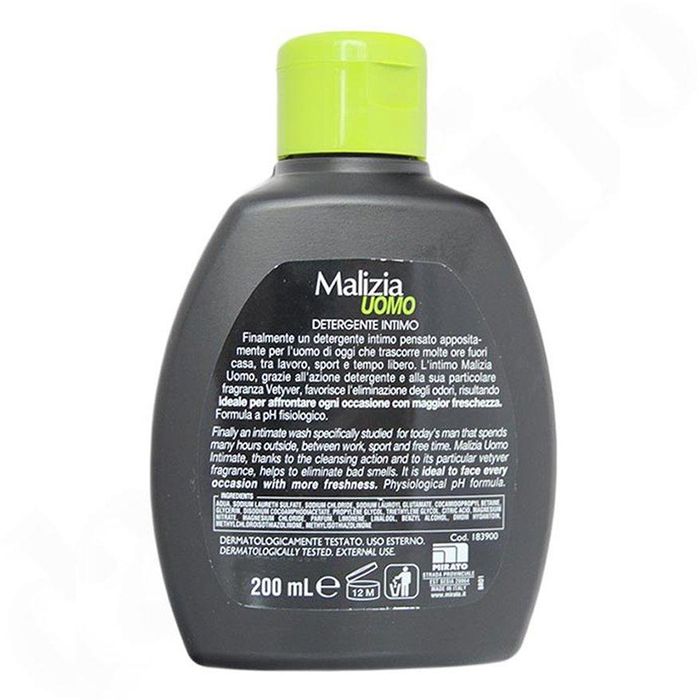 Hình ảnh dung dịch vệ sinh nam Malizia - Ảnh 1