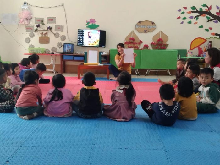 Ảnh Trường Mầm Non Trạm Thản 2 - Hình ảnh ngôi trường mến yêu
