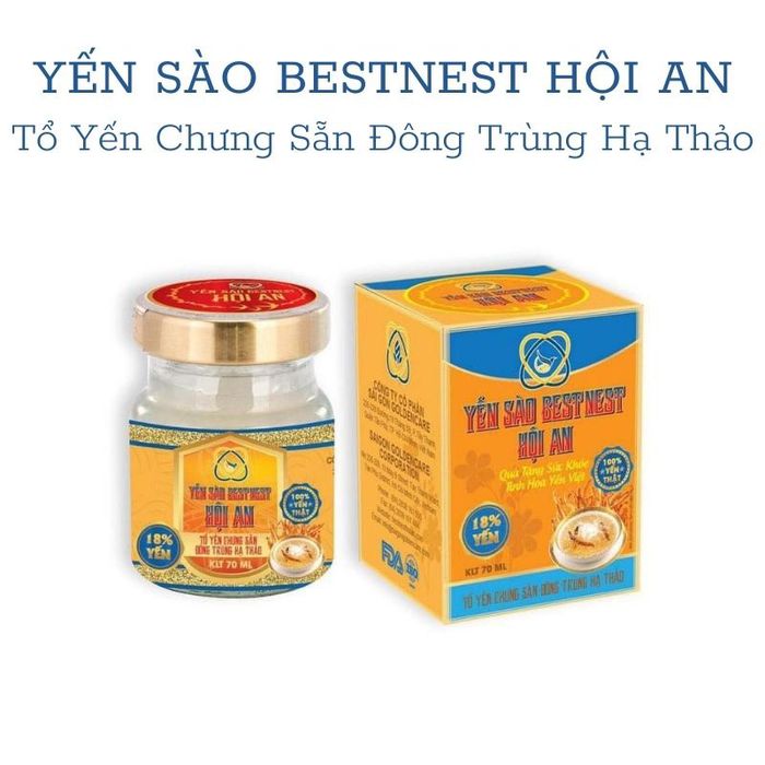 Tổ yến Bestnest Hội An chưng sẵn Đông Trùng Hạ Thảo - Tinh hoa ẩm thực phố Hội