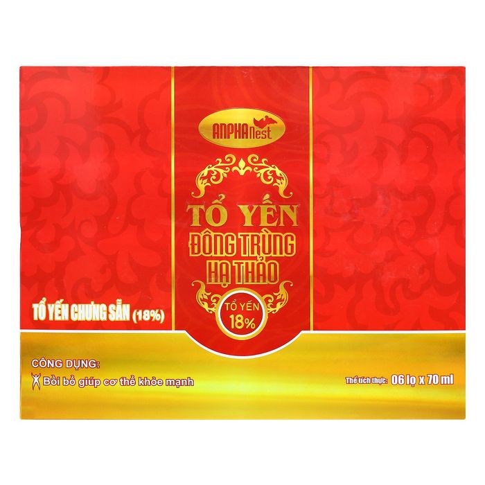 Tổ yến chưng Đông Trùng Hạ Thảo Sài Gòn Anpha - Tuyệt tác dinh dưỡng phương Đông