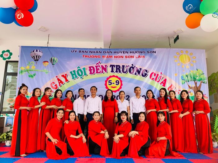 Những khoảnh khắc đáng yêu tại Trường Mầm non Sơn Lâm