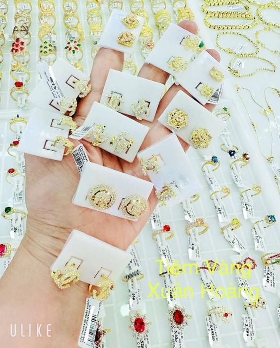 Hình ảnh bộ sưu tập tinh xảo tại Tiệm Vàng Xuân Hoàng