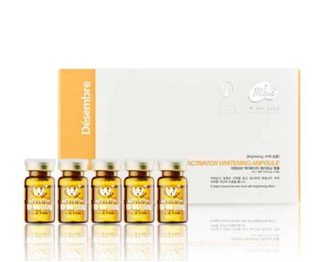 Tế Bào Gốc Trắng Sáng & Trị Nám Désembre Activator EGF Whitening Ampoule ảnh 1
