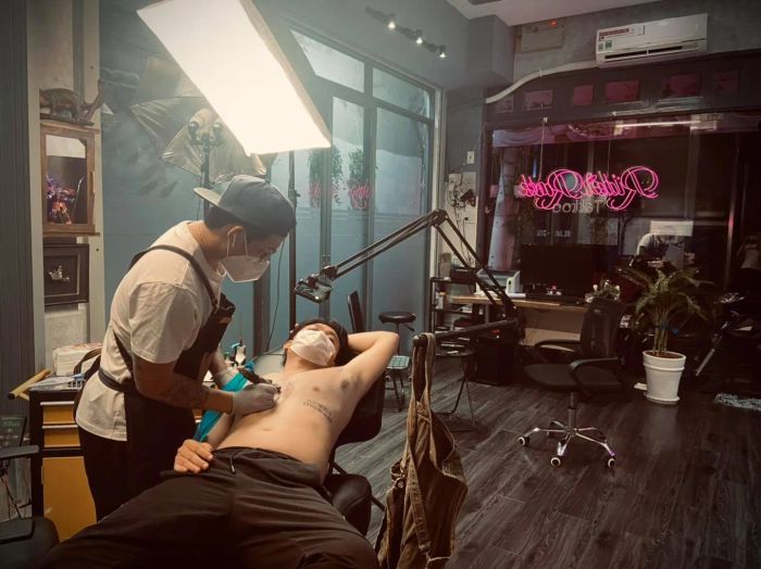 Tác phẩm nghệ thuật ấn tượng tại RiderRock Tattoo