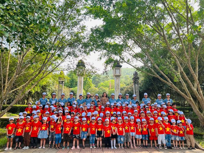Khoảnh khắc đáng yêu của các bé tại Trường Mầm non Sơn Trung