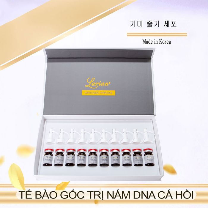 Ampoule Larian Whitening - Tế bào gốc trị nám và làm sáng da ảnh 1