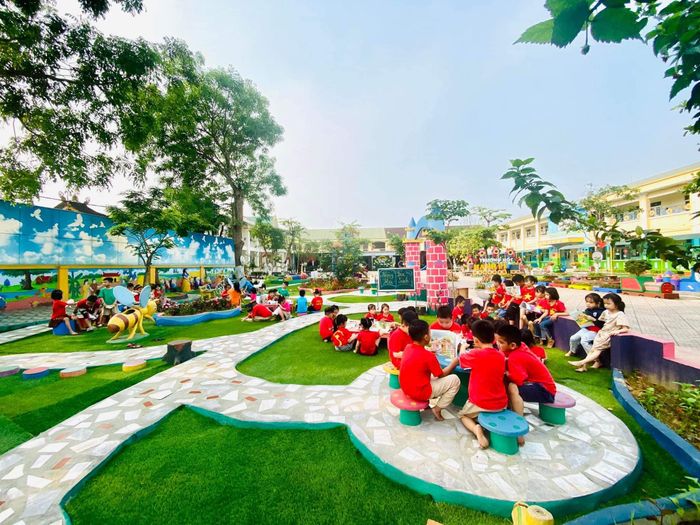 Hình ảnh đầu tiên về Trường Mầm non thị trấn Phố Châu - Nơi gửi trọn niềm tin yêu của phụ huynh