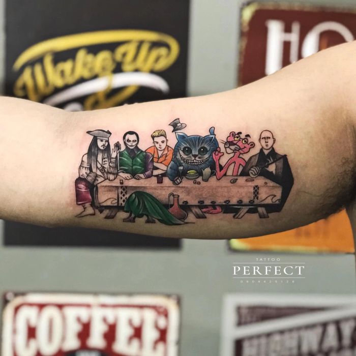 Tác phẩm nghệ thuật tiêu biểu tại Tattoo Perfect