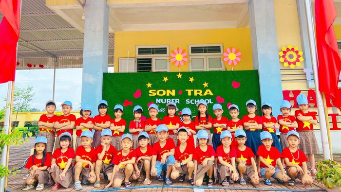 Khoảnh khắc đáng yêu tại Trường Mầm non Sơn Trà