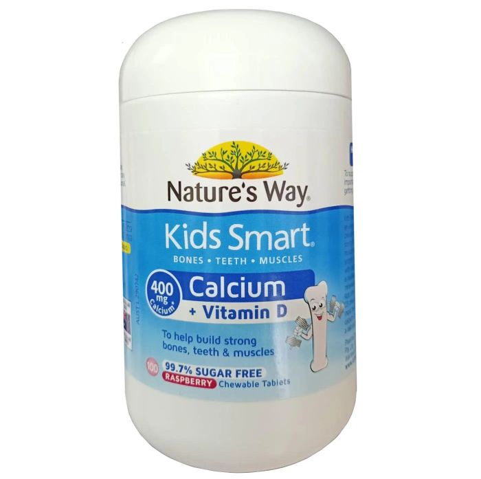 Hình ảnh thực tế viên nhai Nature's Way Kids Smart Calcium + Vitamin D3