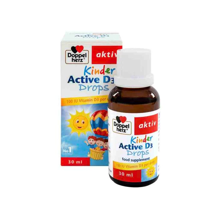Hình ảnh thực tế Kinder Active D3 Drops DoppelHerz (ảnh 2)