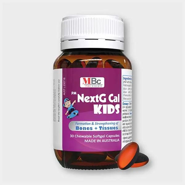 Hình ảnh minh họa viên nhai NextG Cal Kids - Góc nhìn cận cảnh