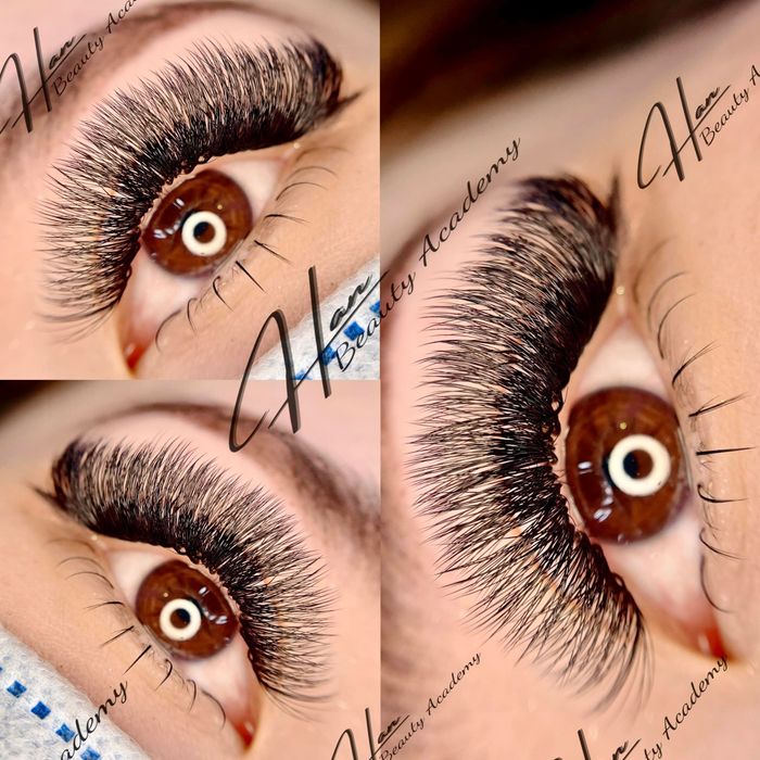 Hân Beauty Academy ảnh 1 - Bộ sưu tập hình ảnh ấn tượng về những tác phẩm nối mi nghệ thuật