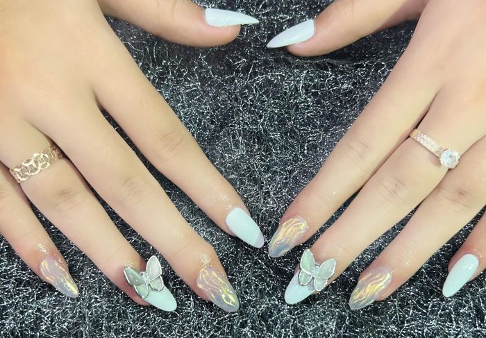 Hình ảnh thực hành của học viên tại Nail Loan Lê