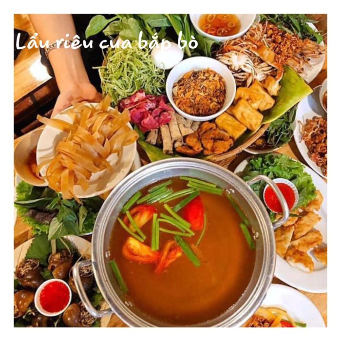 Ngõ 8 - Lẩu riêu cua bắp bò hấp dẫn