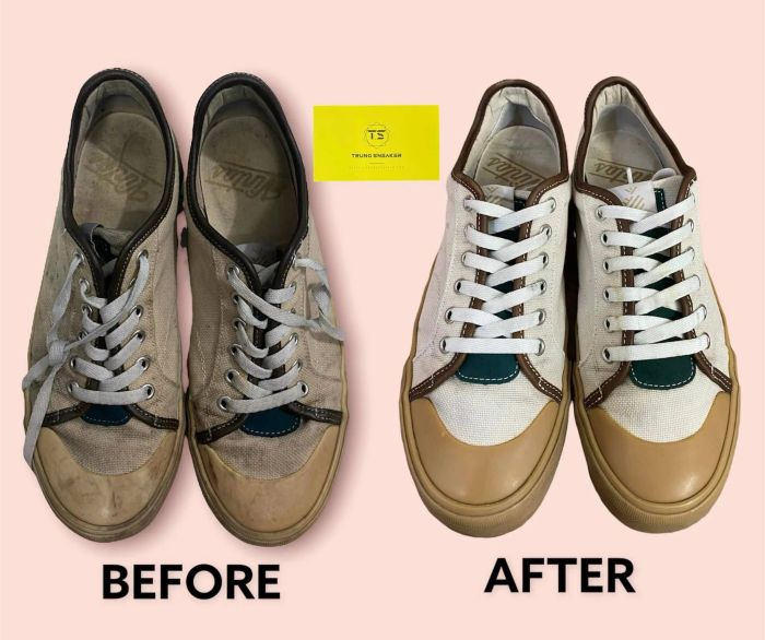 Trung Sneaker - Bộ sưu tập hình ảnh phục hồi giày đáng kinh ngạc
