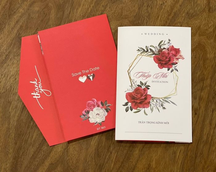 Bộ sưu tập thiệp cưới tinh xảo từ Thiệp cưới Hoàng Thiên
