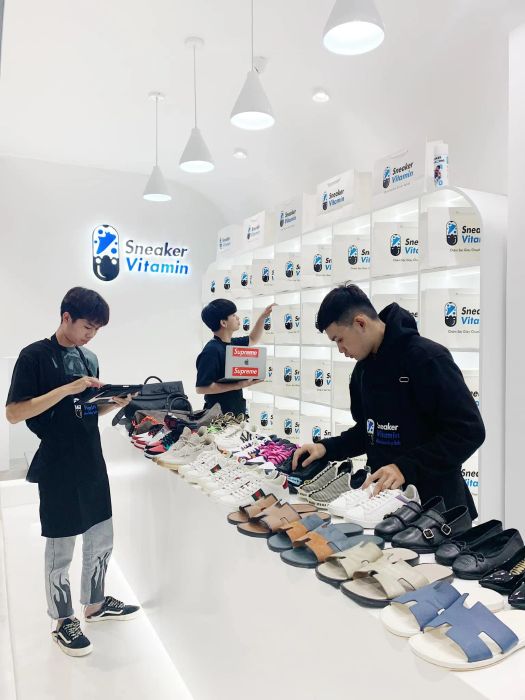 Sneaker Vitamin - Hình ảnh thành phẩm chăm sóc giày đỉnh cao
