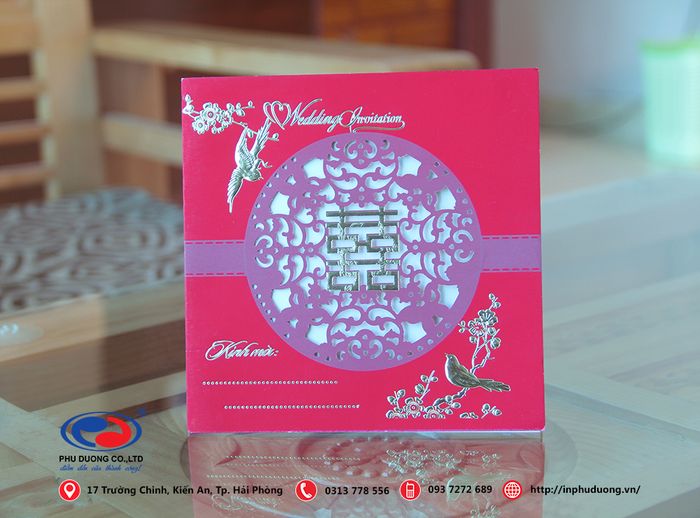 [Hình ảnh] Bộ sưu tập thiệp cưới đẳng cấp - Phong cách riêng từ In Phú Đường