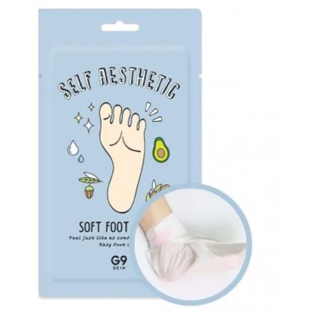 Mặt Nạ Chăm Sóc Da Chân Cho Đôi Chân Mềm Mại G9Skin Self Aesthetic Soft Foot Mask ảnh 2