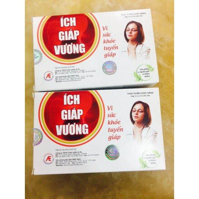 Hình ảnh sản phẩm Ích Giáp Vương - Bảo vệ sức khỏe tuyến giáp