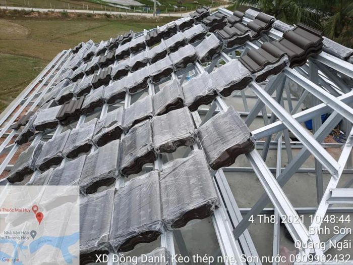 Kho vật liệu xây dựng đạt chuẩn tại Đồng Danh