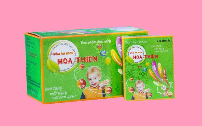 [Hình ảnh] Cốm Hoa Thiên - Thiết kế bao bì sang trọng với tone màu vàng cam trẻ trung