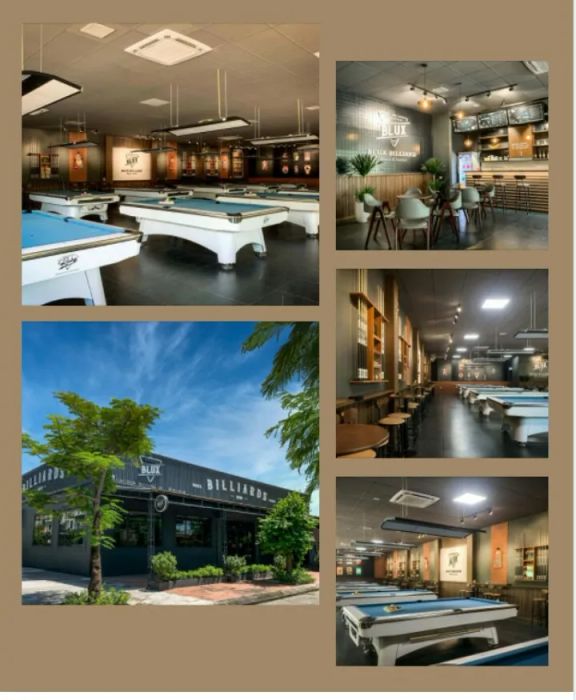 BLUX Billiards - Hình ảnh ấn tượng về không gian chơi bi-a đẳng cấp