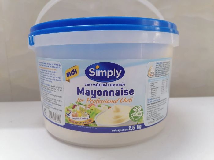 Sốt mayonnaise Simply - hình ảnh minh họa 2