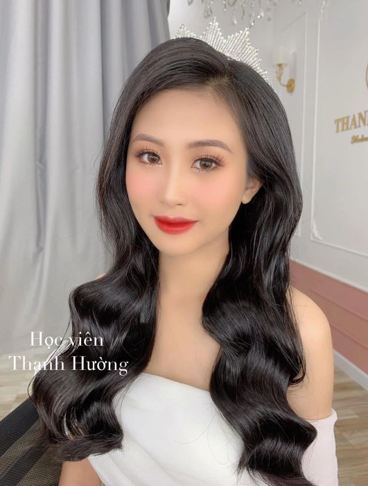 Hình ảnh thực tế lớp học tại Thanh Hường Bridal