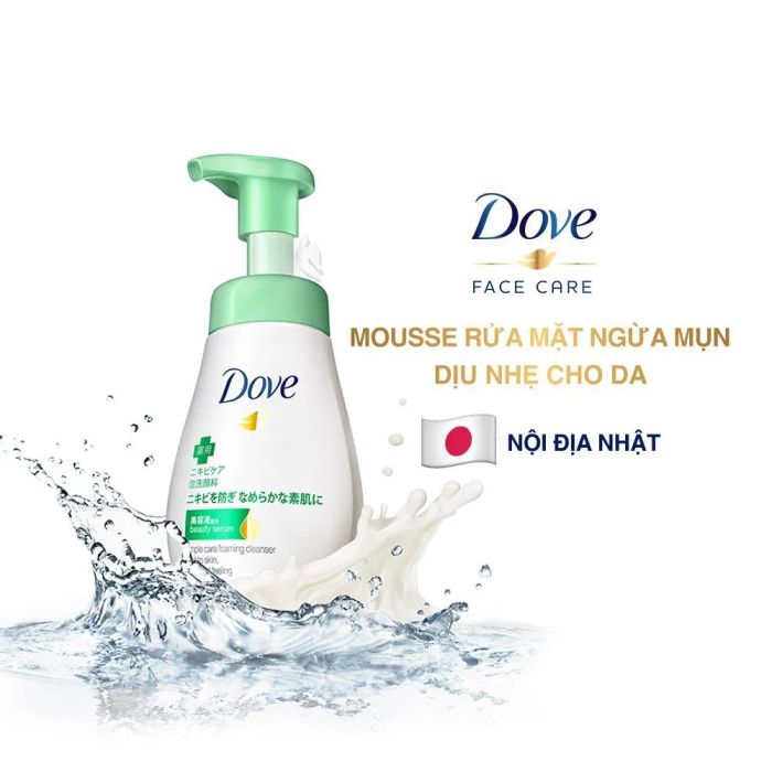 Hình ảnh thực tế Sữa rửa mặt Dove Beauty Serum Pimple Care (ảnh 2)