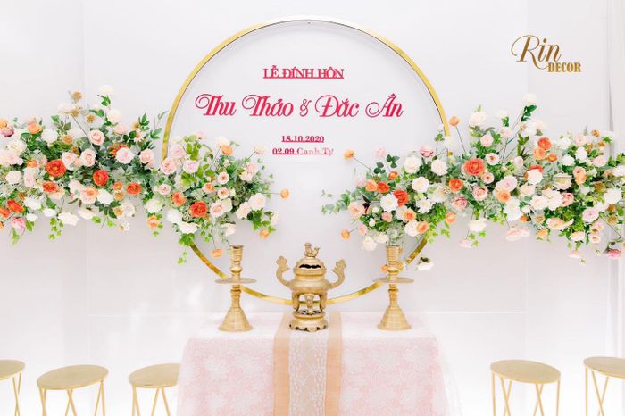 Không Gian Tiệc Cưới Đậm Chất Nghệ Thuật - Rin Decor